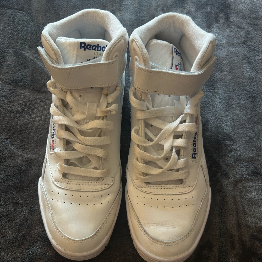 Reebok High Top Sneakers (as seen on Eddie Munson Stranger Things)